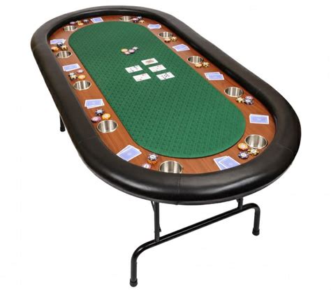green casino table